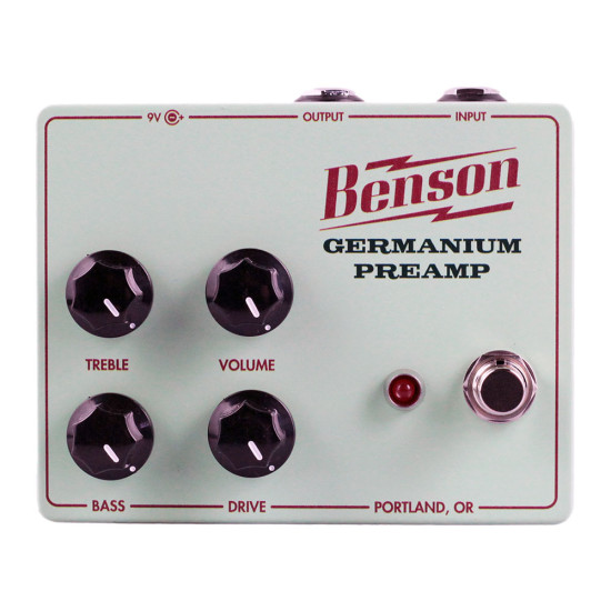 Benson preamp クローン Here's a clone I made of the Benson Preamp pedal. It is